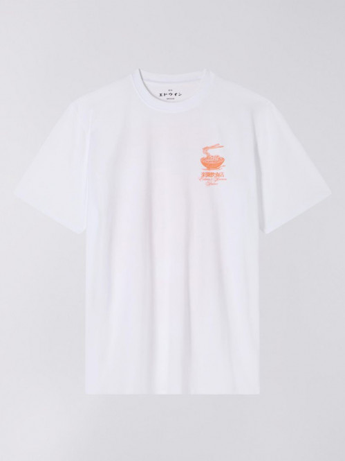 Ramen palace t-shirt white garm washed 