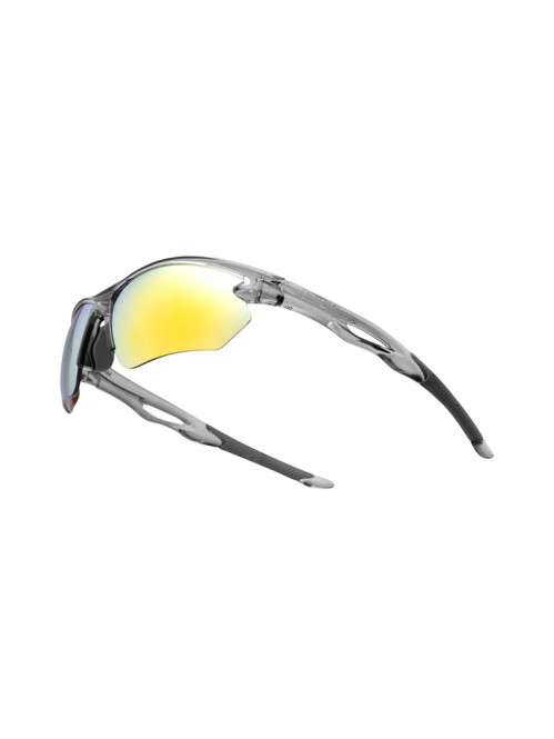 Rate sunglasses transparent grey green 