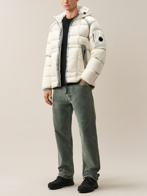 Medium jacket in dd-shell gauze wht 