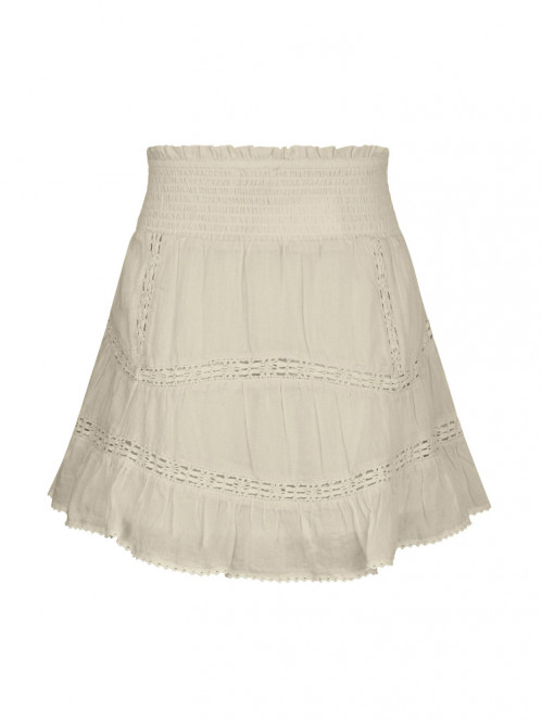 Robby s voile skirt light yellow 