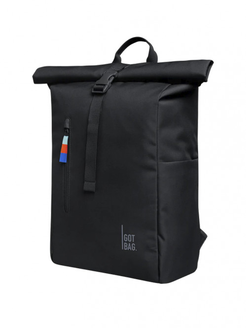 Rolltop easy backpack black 