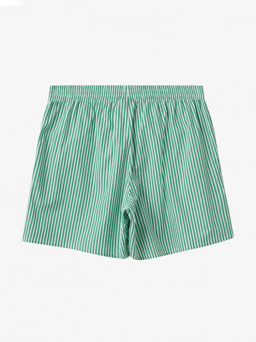 Ronne essential pajamas shorts green/wht S