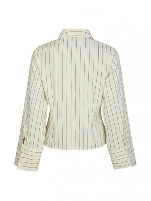 Rosa solid shirt sand 