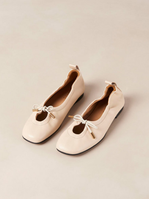 Rosalind ballerinas cream 