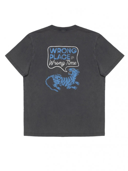 Roy wrong place t-shirt antracite 