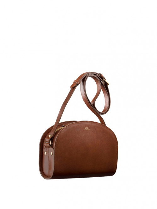 Sac demi lune bag mini cad hazelnut 