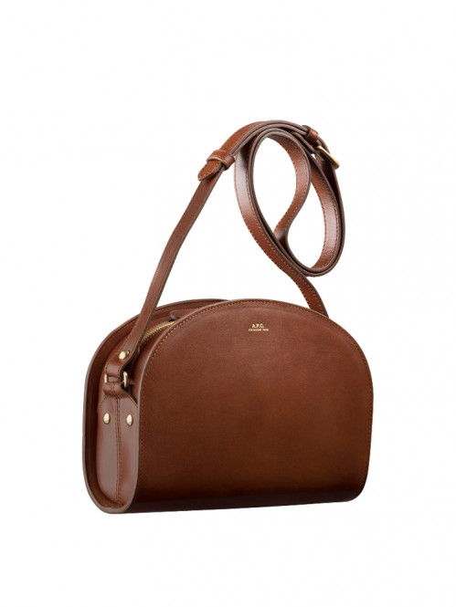 Sac demi lune bag cad hazelnut 