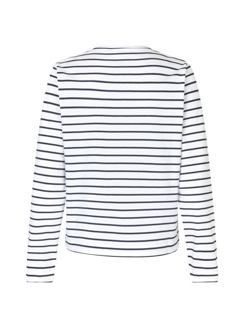 Sacamino longsleeve salute stripe 