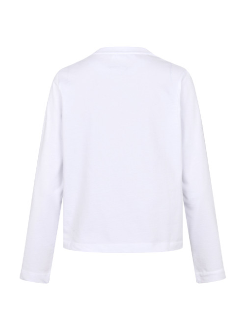 Sacamino longsleeve white 