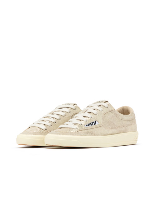 Windscape low w sneaker suede platinum 