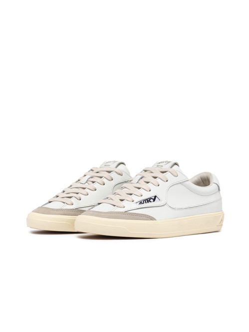 Windscape low w sneaker leather white 