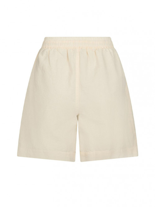 Shala linen shorts light yellow 