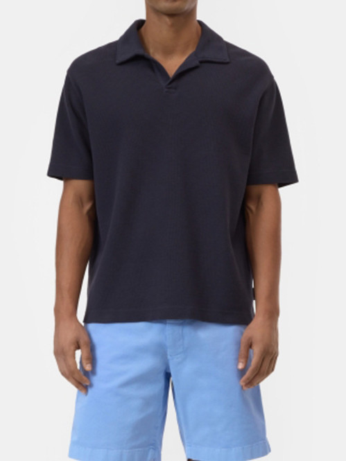 Short sleeve polo dark night 