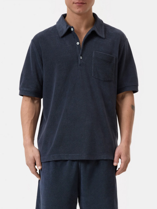 Short sleeve polo magma black 