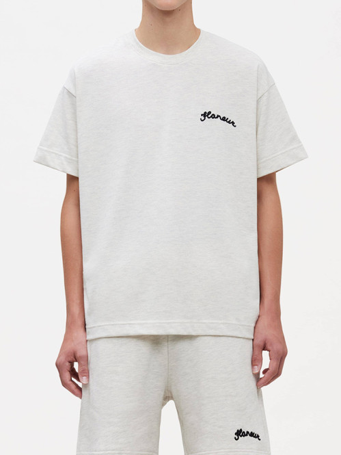 Signature t-shirt lt grey 