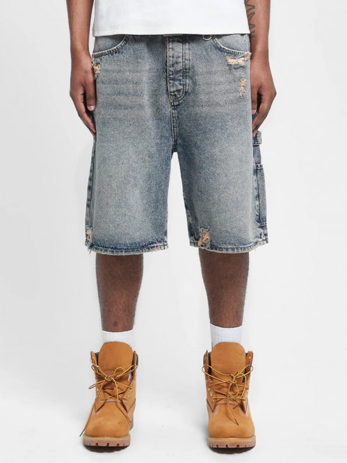 Signe shorts washed blue 