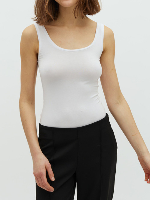 Sina gg tanktop optical white M
