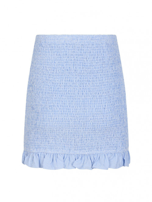 Sisi smock skirt light blue 