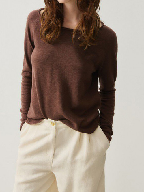Son 31g longsleeve choco vint. M
