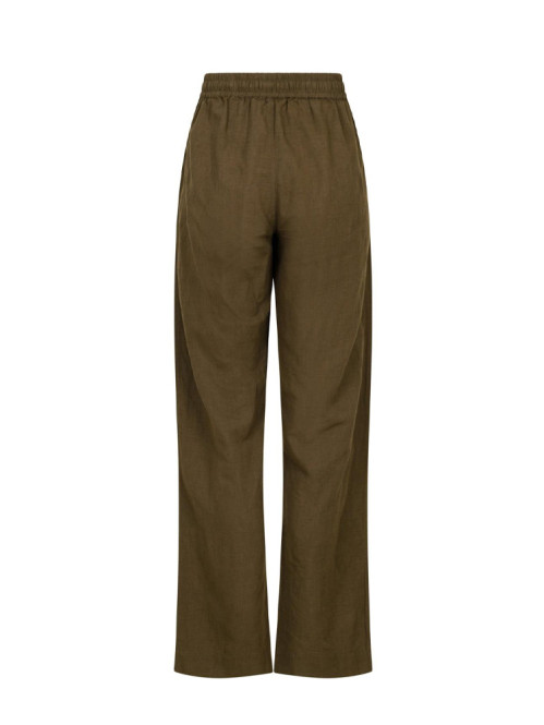 Sonar linen pants army 