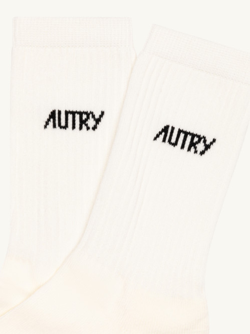 Socks stars cream black 