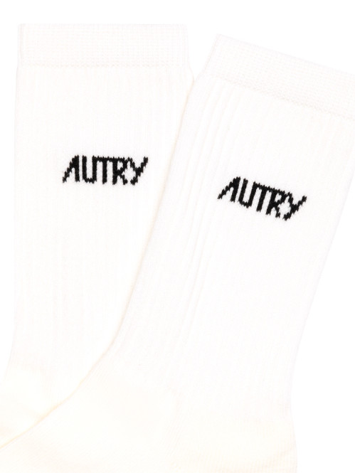 Socks stars cream black 