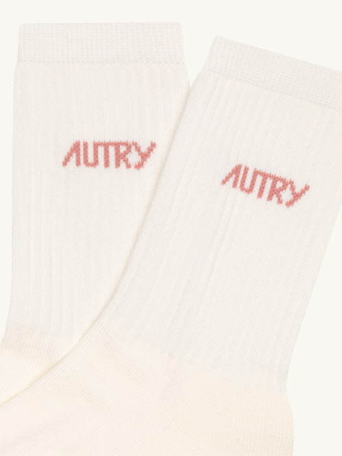 Socks stars cream pink 