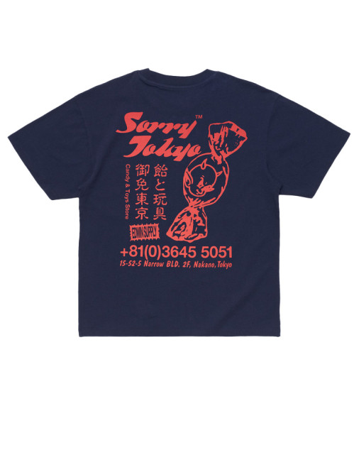 Sorry tokyo t-shirt maritime blue 