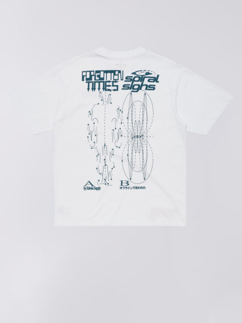 Spiral sighs t-shirt white 