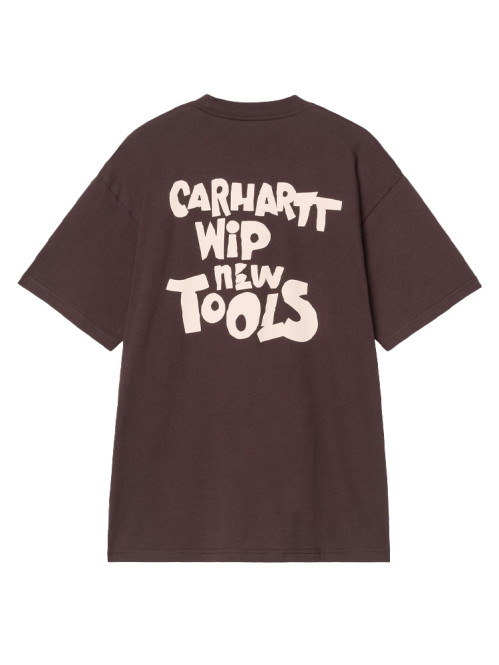 SS cutout t-shirt palisander 