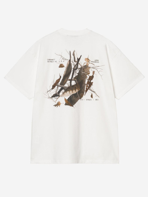 SS feather progress t-shirt white 
