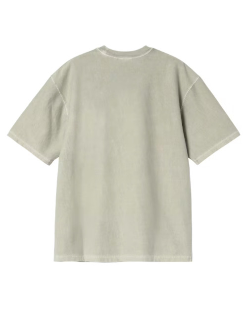 SS loose pocket t-shirt shady green 