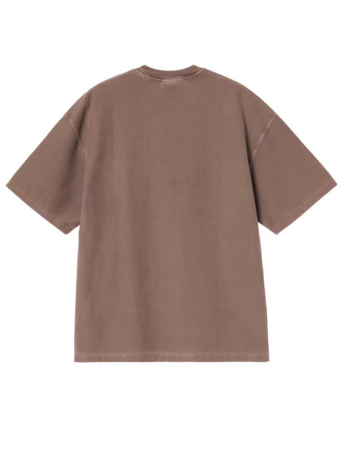 SS loose pocket t-shirt tobacco 