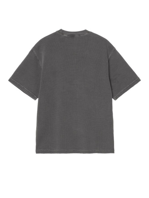 SS nelson waffle t-shirt black 