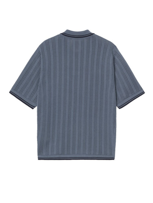 SS Ramsey polo shirt velvet blue 