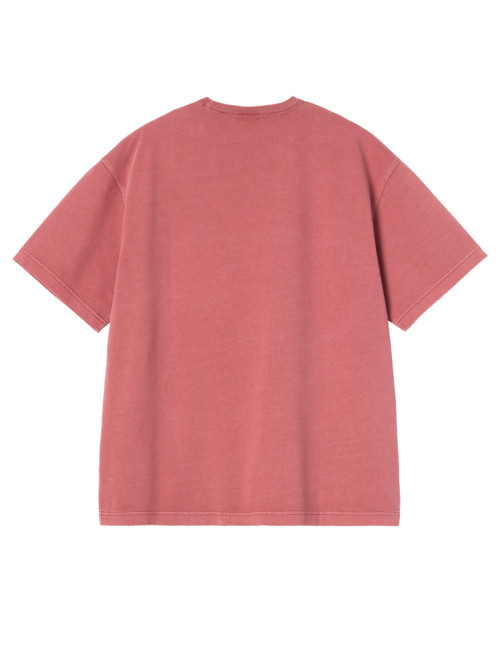 SS torion pocket t-shirt marsala 
