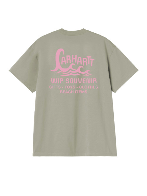 SS Waves t-shirt shady green 