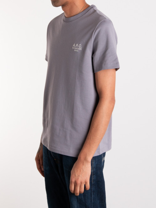 T-shirt standard rue madame lilacs white 