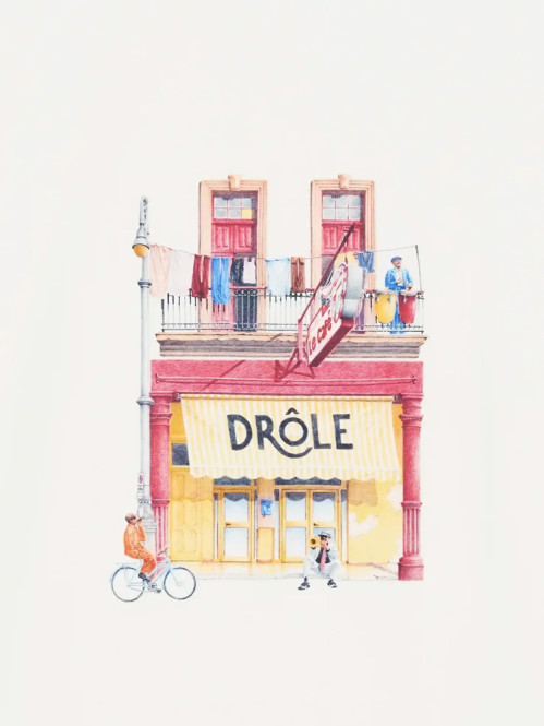 T-shirt drôle cafe off white 