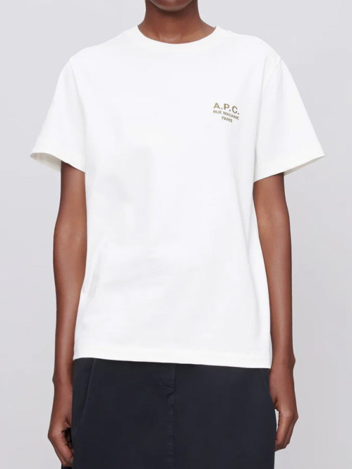 T-shirt standard rue madame blanc kaki 