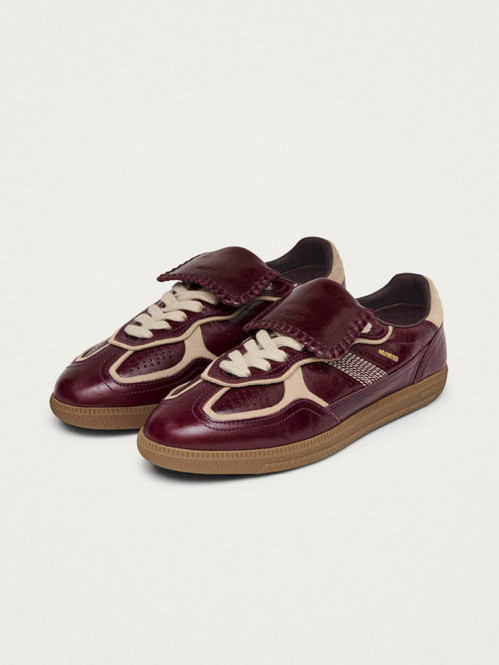 Tb 490 club sneaker onix deep burgundy 