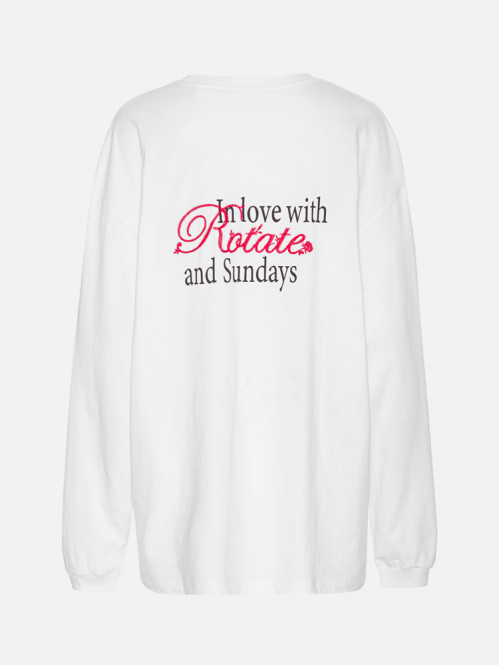 Thin jersey longsleeve bright wht 