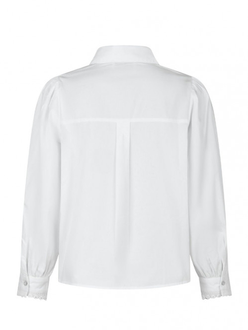 Tilly c poplin shirt white 