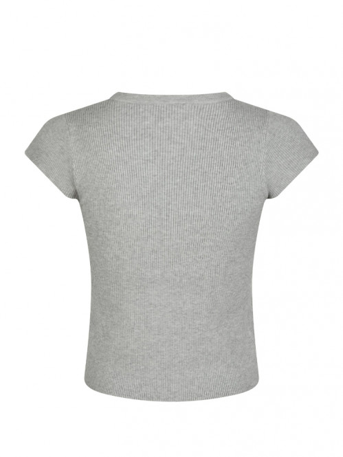 Tirra knit tee lt grey 
