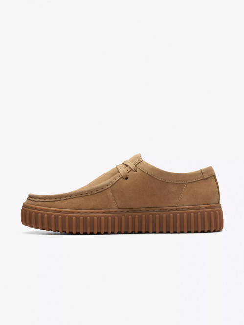 Torhill lo dark sand suede 