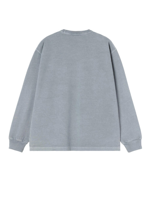 LS torion pocket shirt office blue 