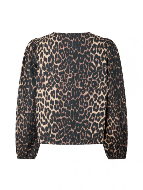 Tova blouse leopard S