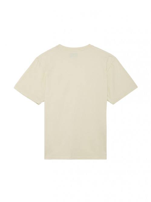 T-shirt man cotton cream 