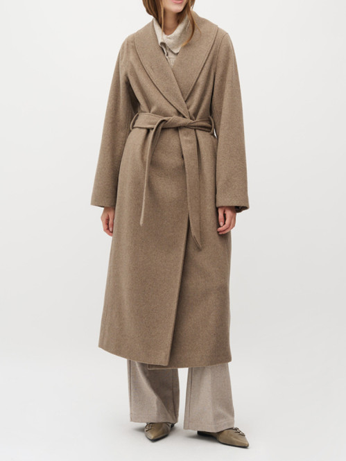 Umia-m lava coat greige 