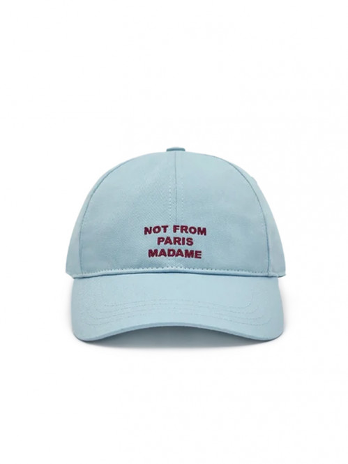 La casquette slogan cap lt blue 